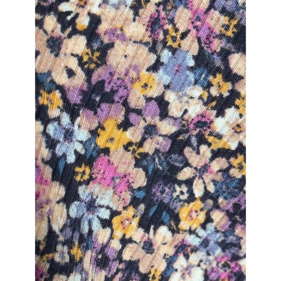 A New Day 2 Tops Bundle NWT Purple Floral Casual Spring Crop Basic Womens XS - Picture 2 of 8